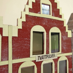 「レンガ積み」港町のモール　完成モデル　ジオラマ　ミニチュア　 4枚目の画像