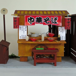「赤ちょうちん」　中華そば街角版　完成モデル　ジオラマ　ミニチュア　プレゼント　 7枚目の画像