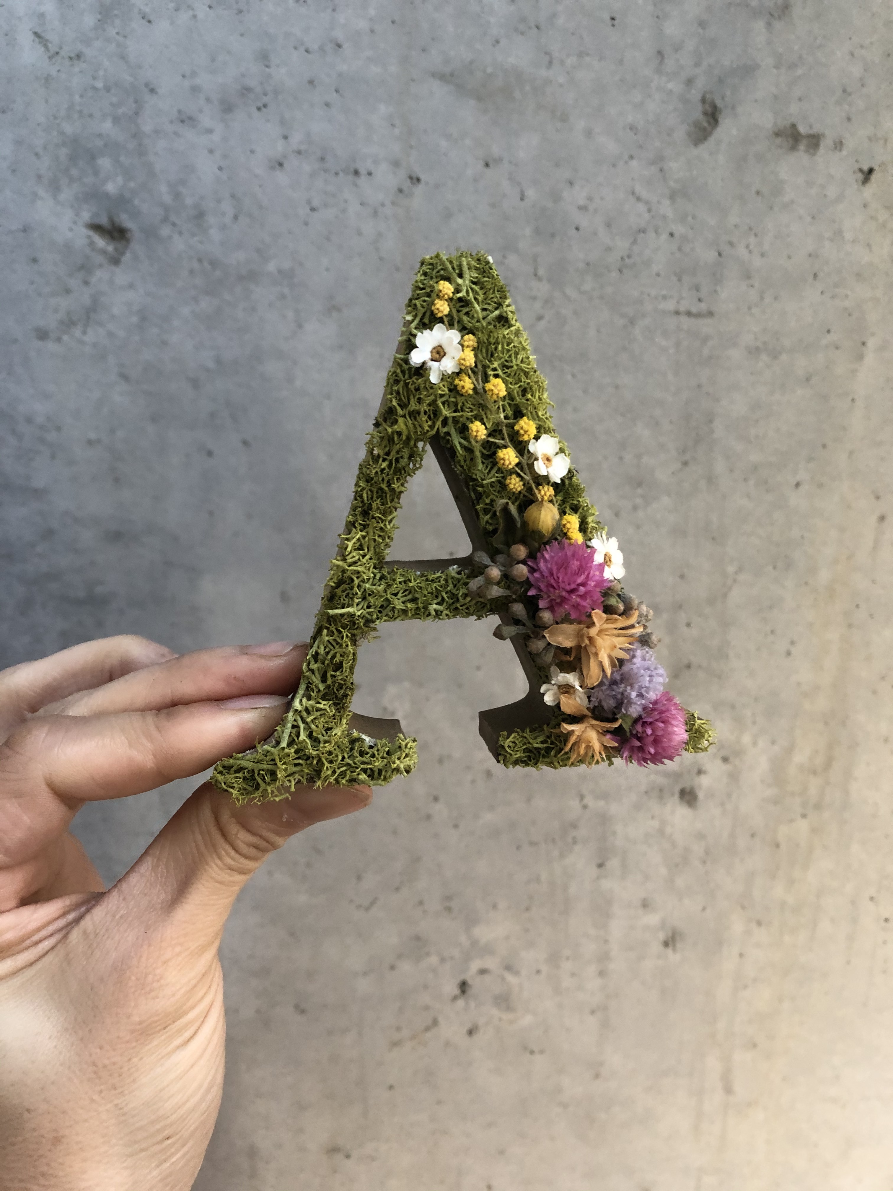 Acha様確認用♡イニシャルオブジェ イニシャルオブジェ再販×2 表札・ネームプレート coucou, 通販