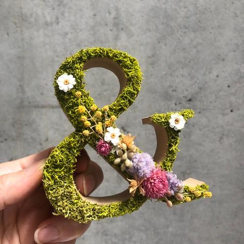 Acha様確認用♡イニシャルオブジェ イニシャルオブジェ再販×2 表札・ネームプレート coucou, 通販