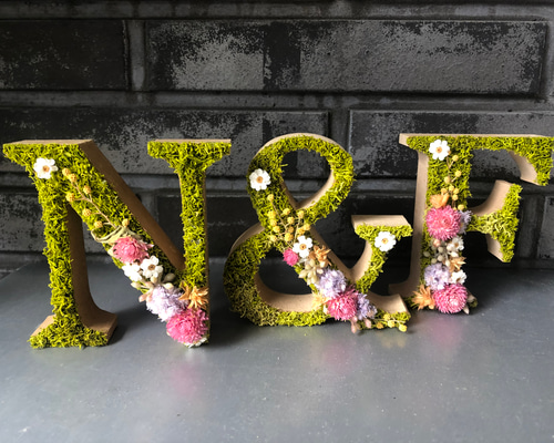 ☆★☆★様確認用♡イニシャルオブジェ 0_5e672514227bd4dc94f935548cd7