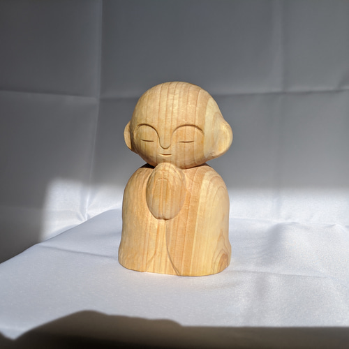 木彫りお地蔵さん5番 彫刻 樂月 通販 11312103｜Creema(クリーマ)