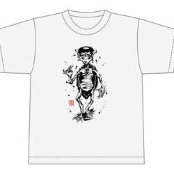 【Tシャツ】河童/白 4枚目の画像
