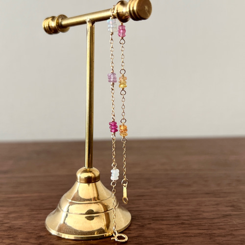 オパールとサファイヤのブレスレット オパールとサファイアのブレスレット2 ブレスレット chicolo 通販