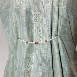 正絹  ロングベスト　着物リメイク 6枚目の画像