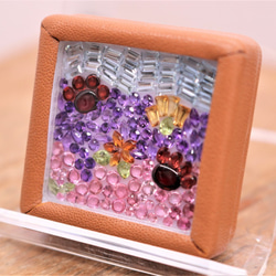 ミネラルアート「肉球シリーズ『芝桜の丘』」Mineral Art in BOX ~Premium~ 2枚目の画像