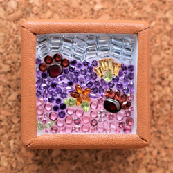ミネラルアート「肉球シリーズ『芝桜の丘』」Mineral Art in BOX ~Premium~ 4枚目の画像