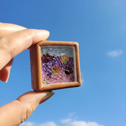 ミネラルアート「肉球シリーズ『芝桜の丘』」Mineral Art in BOX ~Premium~ 8枚目の画像