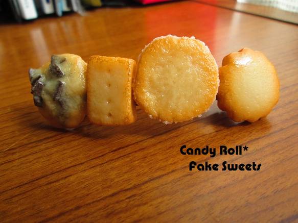 【再販】お菓子屋さんのクッキーバレッタ 1枚目の画像