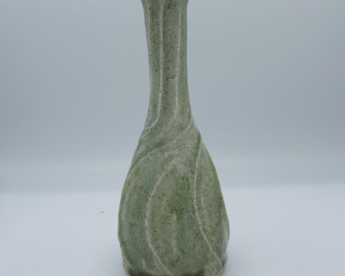 灰釉一輪挿し（創作陶器） 一輪挿し・花瓶・花器 吉野学陶房