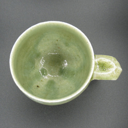 灰釉マグカップ(新作）創作陶器1型 4枚目の画像