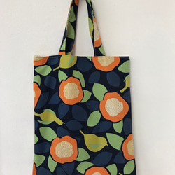 《再販》ぺたんこeco bag(とり) 1枚目の画像