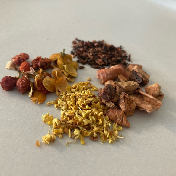 金木犀香るハーブティー紅茶　～　収穫ブレンド　～ 4枚目の画像