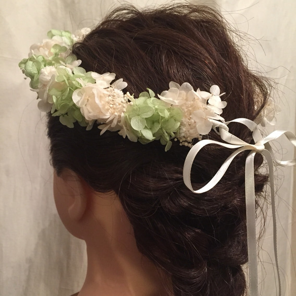 Wedding crown  (M) 花冠 3枚目の画像