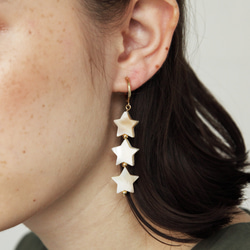 【SALE】STAR EARRINGS スターイヤリング 1枚目の画像