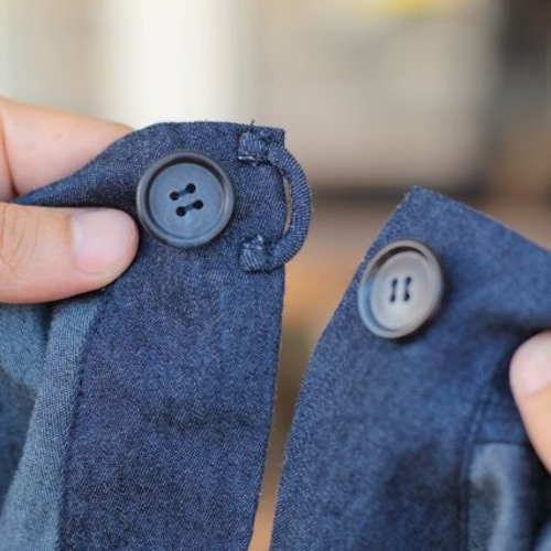 エプロン 男女兼用 フリーサイズ 【 コットン 100% 】 / ダーク