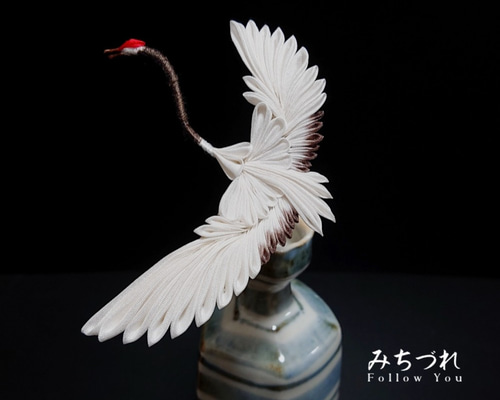 螺鈿細工アート「飛翔する鶴」 螺鈿細工アート「飛翔する鶴」 螺鈿細工アート「飛翔する鶴」
