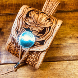 タバコケース シガレットケース レザーカービング バイカー その他