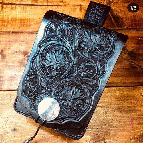 手作り メディスンバッグ シェリダン カービング スマホ