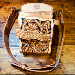 シザーケース レザーシザーケース カービングシザーケース