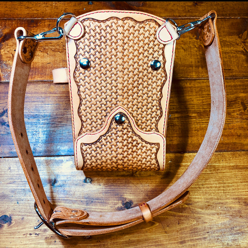 シザーケース レザーシザーケース カービングシザーケース トリマー