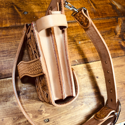 シザーケース レザーシザーケース カービングシザーケース トリマー