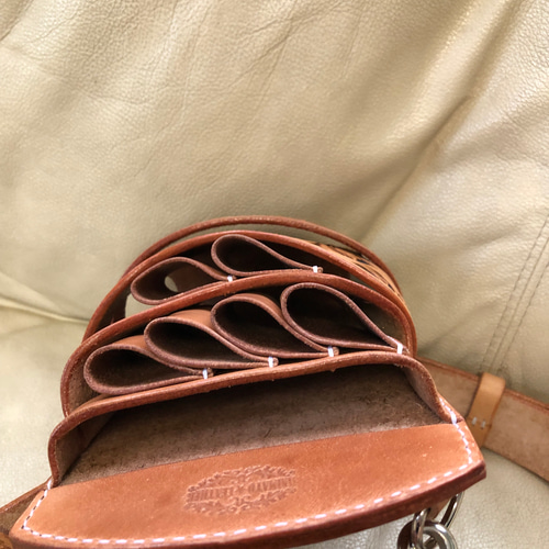 シザーケース レザーカービング カービングシザーケース 6丁刺し