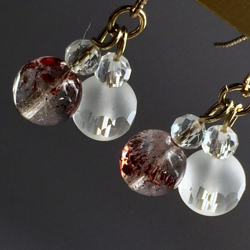 14kgf 扇カットピアス♡