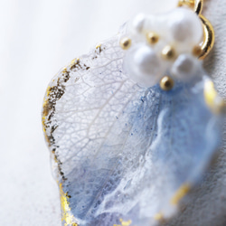 紫陽花のアンティークアートjewelryネックレス 8枚目の画像