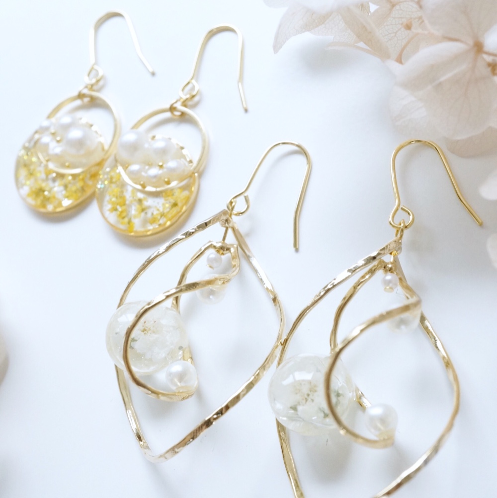 当店人気フラワーsetピアス/イヤリング