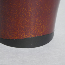 丈夫で軽い　漆のうつわ 会津塗乾漆造り　大ぶり「蕎麦猪口」 3枚目の画像