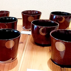 丈夫で軽い　漆のうつわ 会津塗乾漆造り　大ぶり「蕎麦猪口」 9枚目の画像