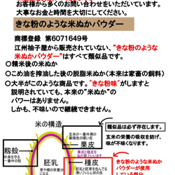 きな粉のような米ぬかパウダー　２００ｇ入り　1個　完全無欠米ぬか　食べる米ぬか飲む米ぬかの本物の米ぬかです。 10枚目の画像
