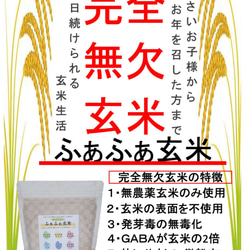 ふぁふぁ玄米　80ｇ入り 1個　ふあふあ玄米とも呼んでください。完全無欠玄米　玄米の問題点をすべて解決しました。 2枚目の画像