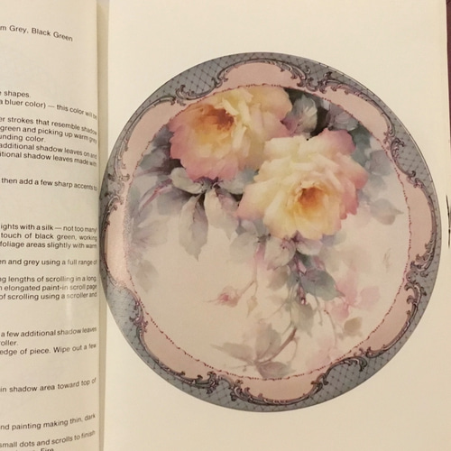 Scrolling Techniques」ポーラコリンズのチャイナペインティング