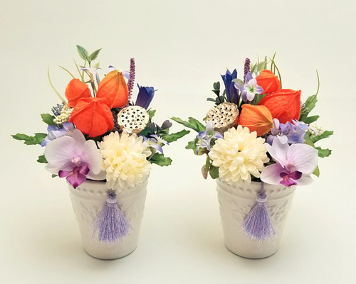 ビーズフラワー　ほおずき 沢山増やして飾ってます♬ | 暮らしを彩るビーズフラワー Candy