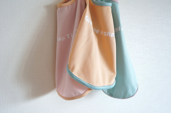 【再販】【犬服】濡らして冷たい◎レタリングタンクトップ◎オレンジシャーベット　UVカット　夏服　送料込み 4枚目の画像