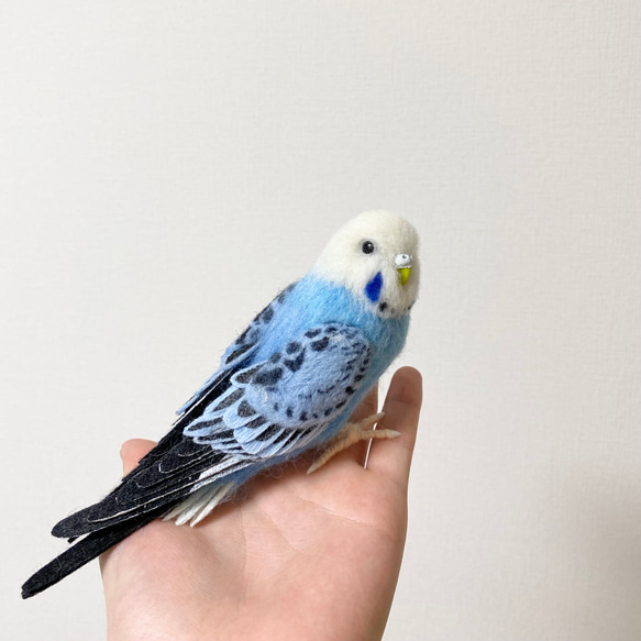 🦜♡ #羊毛フェルト #セキセイインコ #インコ #小鳥 #羊毛