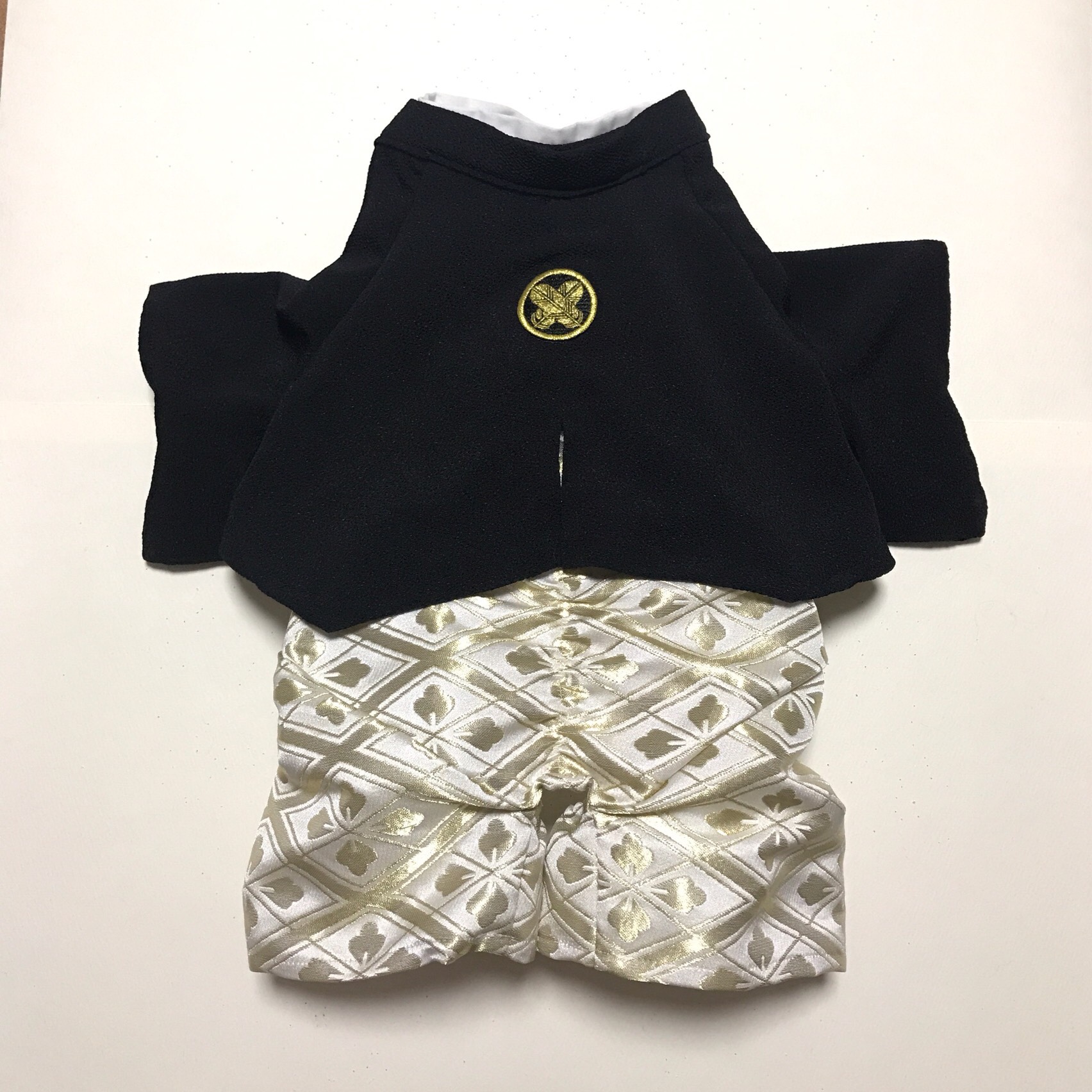 羽織袴(黒)【XS～L・2L～4L】