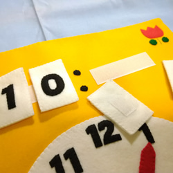 【知育おもちゃ】時計の読み方練習シート 2枚目の画像