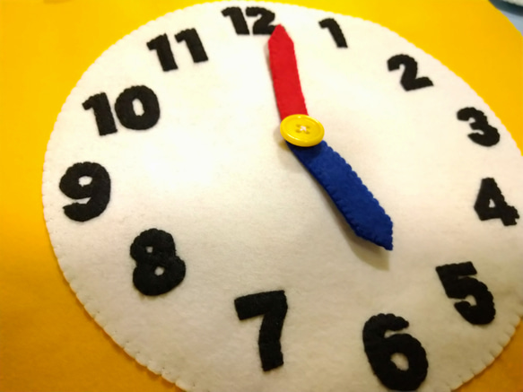 【知育おもちゃ】時計の読み方練習シート 3枚目の画像