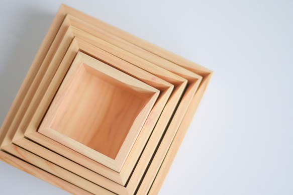 国産会津檜「自分好みに色々使える6っ升」‟お家時間を楽しむ会津塗アイテム„ 2枚目の画像