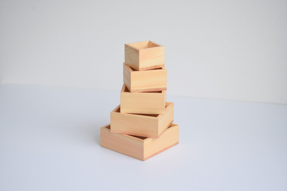 国産会津檜「自分好みに色々使える6っ升」‟お家時間を楽しむ会津塗アイテム„ 4枚目の画像