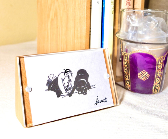 迷你框“最好的朋友”家庭兒童禮物室內獨特溫暖可愛 第5張的照片