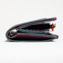 【受注生産】キャッシュレス生活に便利なミニ財布（ラクダ革製） 6枚目の画像