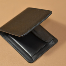 二つ折り財布（パターンオーダー）　イタリアンレザー 2枚目の画像