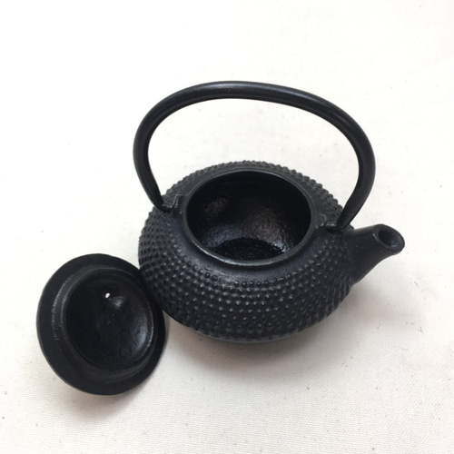 水差 アラレ 黒 南部鉄器 お習字 お花を活けても♪ その他インテリア