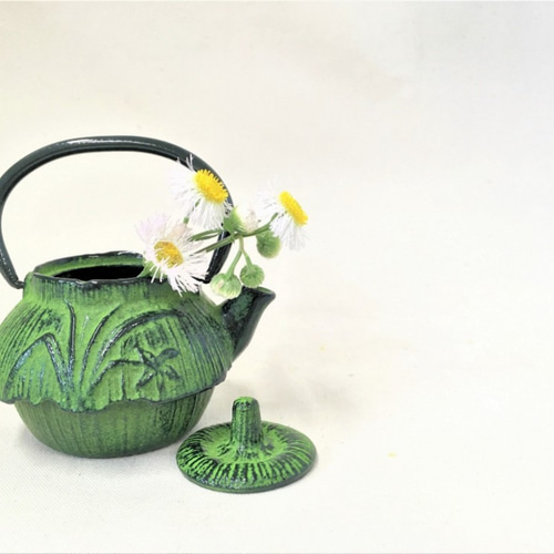 水差 草花 南部鉄器 お習字 お花を活けても♪ その他インテリア雑貨