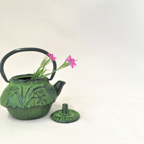 水差 草花 南部鉄器 お習字 お花を活けても♪ その他インテリア雑貨