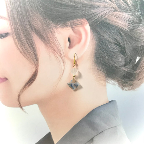 送料無料】 No.15 イヤリング ピアス ハンドメイド イアリング ピヤス 